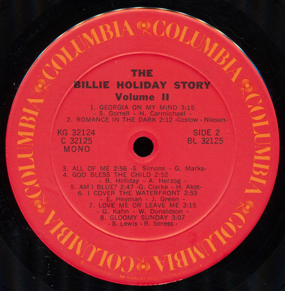 Billie Holiday - The Billie Holiday Story Volume II | Columbia (PG 32124) - 4
