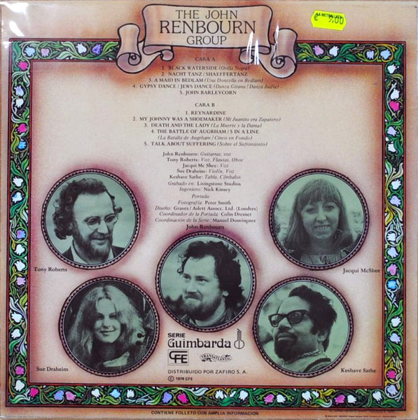 The John Renbourn Group - A Maid In Bedlam = Una Doncella En Bedlam | Transatlantic Records (TS-38000) - 2 The John Renbourn Group - A Maid In Bedlam = Una Doncella En Bedlam | Transatlantic Records (TS-38000) - 2