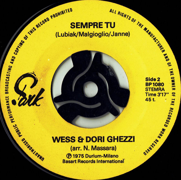 Wess And Dori Ghezzi - Era | Park (BP 1080) - 4