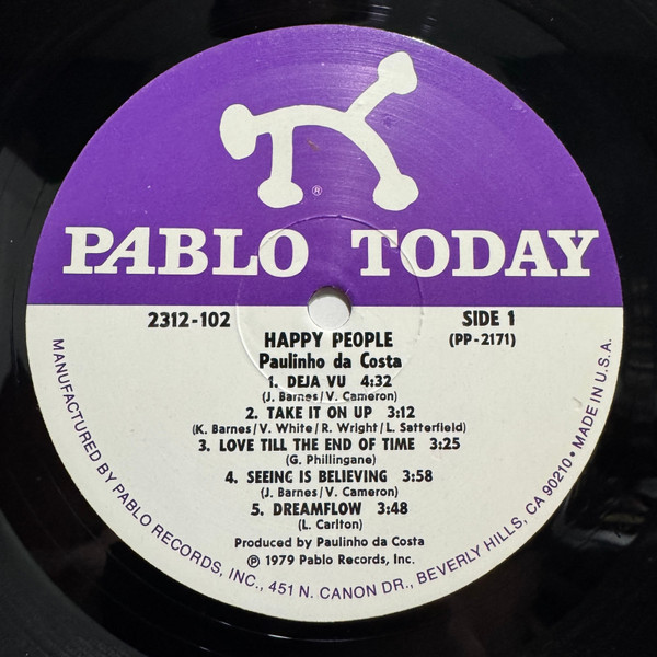 Paulinho Da Costa - Happy People | Pablo Today (2312-102) - 3