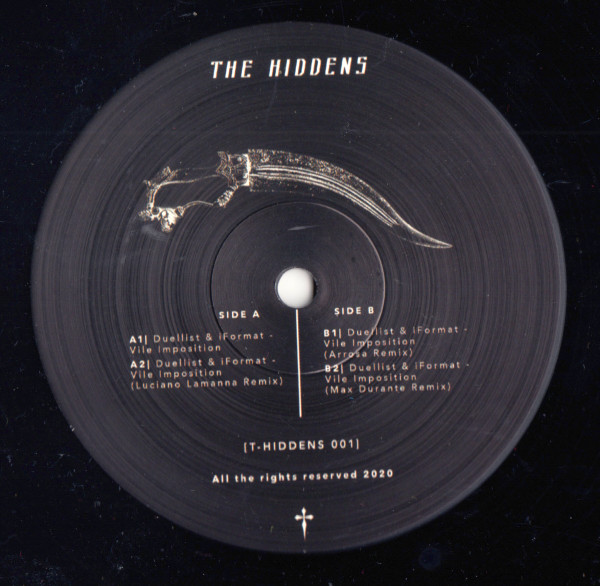 Duellist & iFormat - Vile Imposition | The Hiddens Records (T-HIDDENS 001) - main