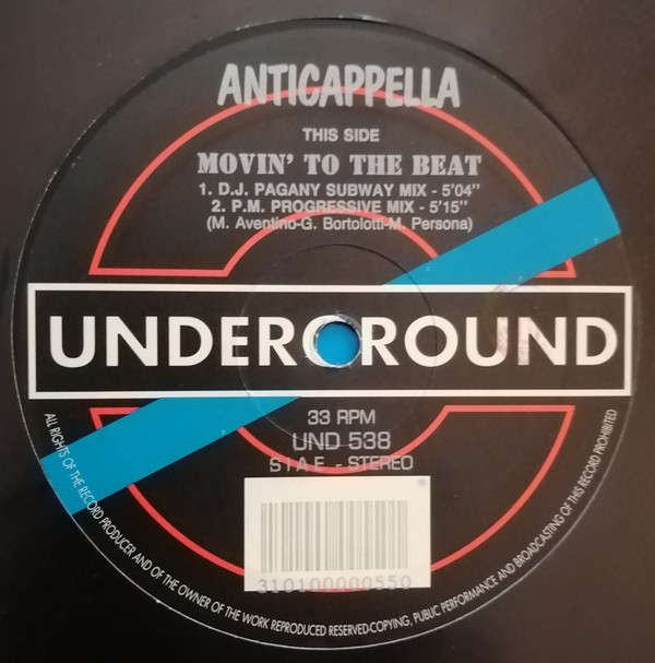 Anticappella - Movin' To The Beat | Underground (UND 538)