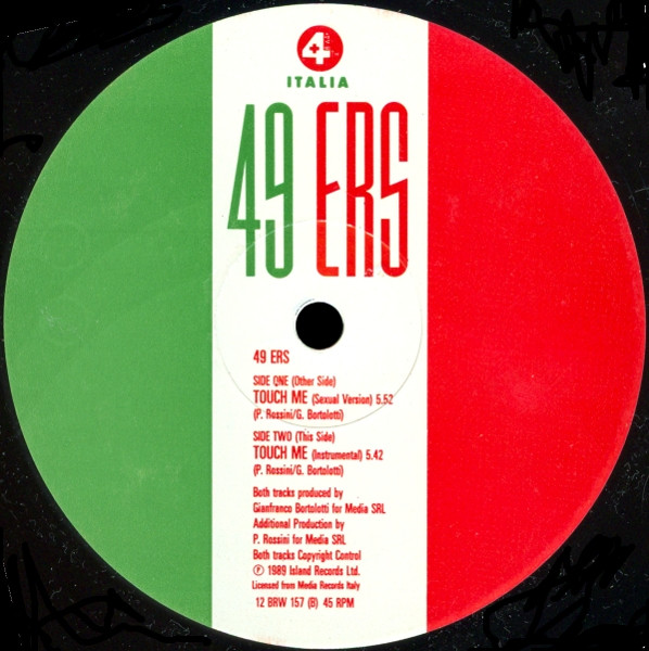 49ers - Touch Me (Sexual Version) | 4th & Broadway (12 BRW 157) - 4