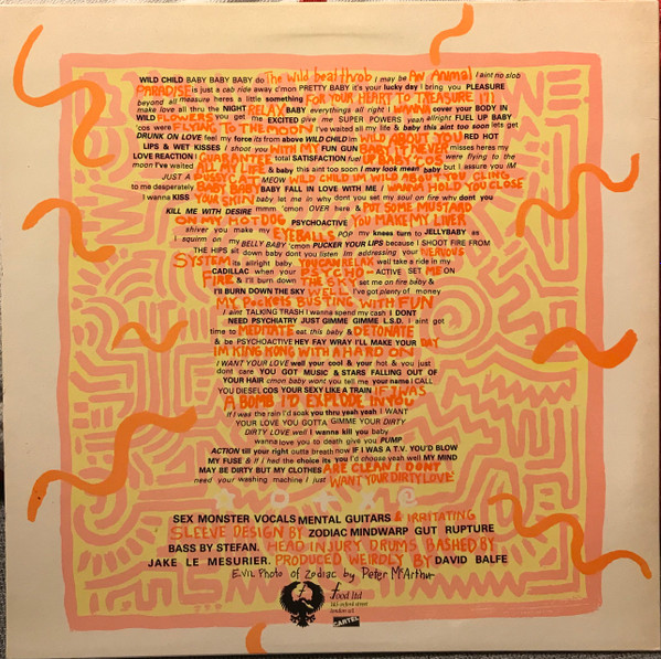 Zodiac Mindwarp & The Love Reaction - Wild Child | Food (SNAK 004)