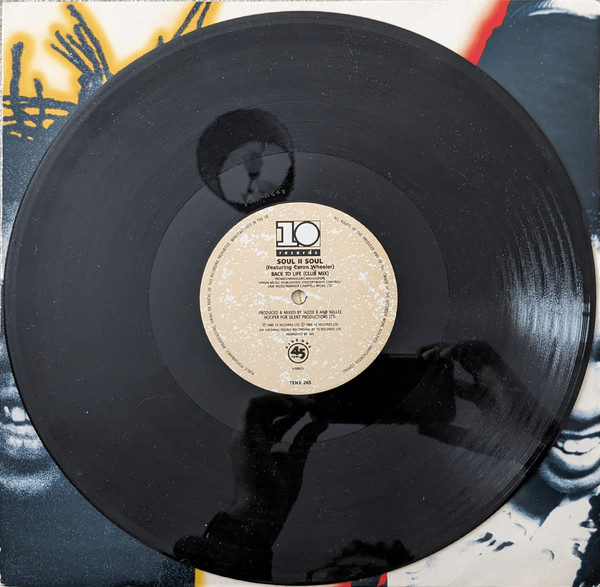 Soul II Soul - Back To Life (Club Mix) | 10 Records (TENX 265) - 3