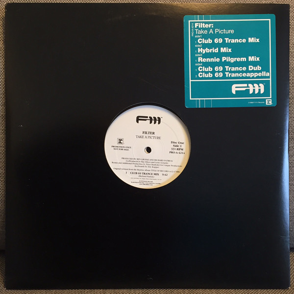 Filter - Take A Picture | F-111 Records (PRO-A-4214)