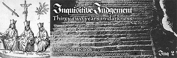 Inquisitive Judgement - Thirty Two Years In Darkness | Inquisition Records (Inq 2)