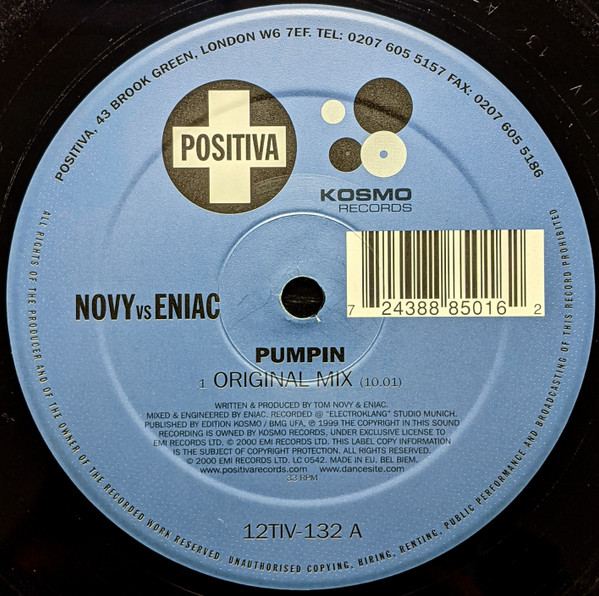 Novy vs. Eniac - Pumpin | Positiva (12TIV-132) - 3 Novy vs. Eniac - Pumpin | Positiva (12TIV-132) - 3