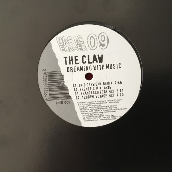 The Claw - Dreaming With Music | Basic Eraser (BES 009)