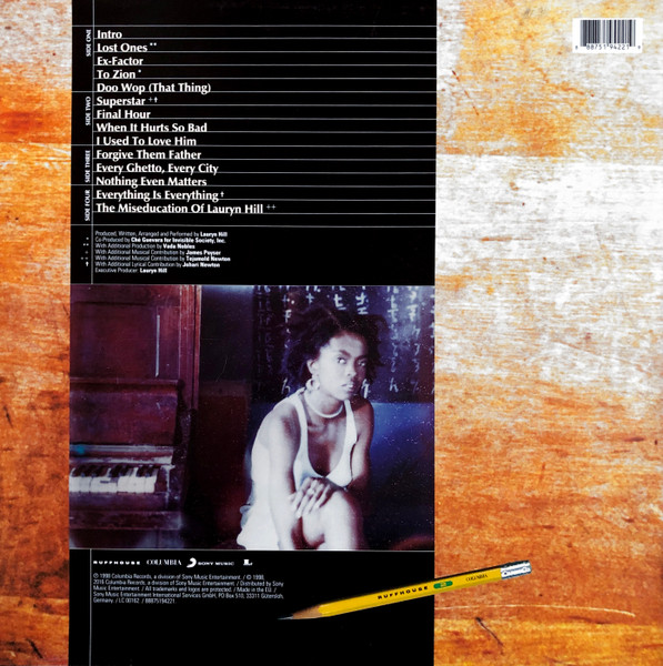 Lauryn Hill - The Miseducation Of Lauryn Hill | Ruffhouse Records (88875194221) - 2
