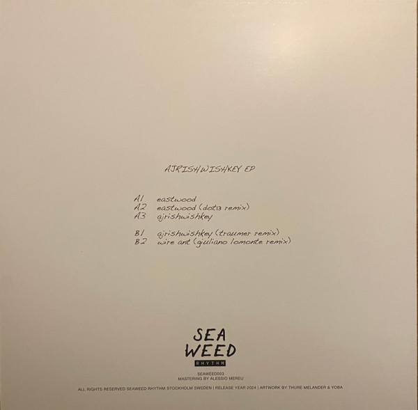 Zlene & Kalkyl - Ajrishwishkey EP | Seaweed Rythm (SEAWEED003) - 2 Zlene & Kalkyl - Ajrishwishkey EP | Seaweed Rythm (SEAWEED003) - 2
