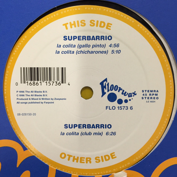 Superbarrio - La Colita | Floorwax (FLO 1573 6)