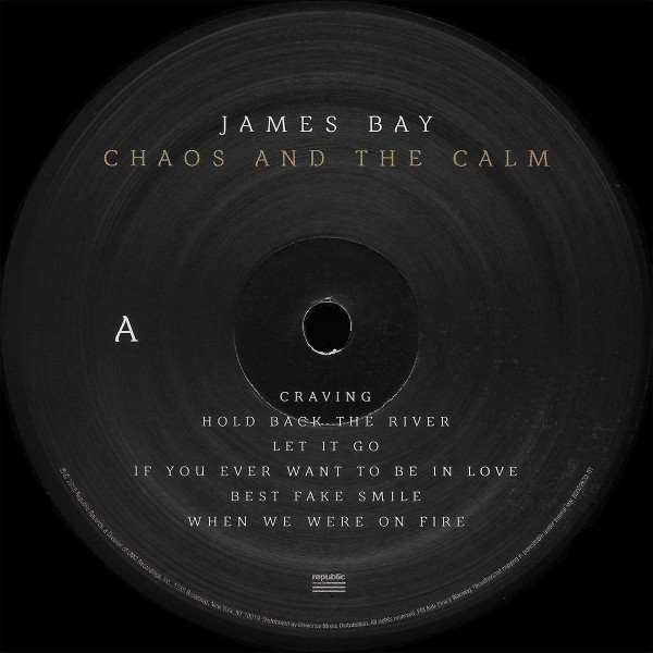 James Bay - Chaos And The Calm | Republic Records (B0022632-01) - 2 James Bay - Chaos And The Calm | Republic Records (B0022632-01) - 2