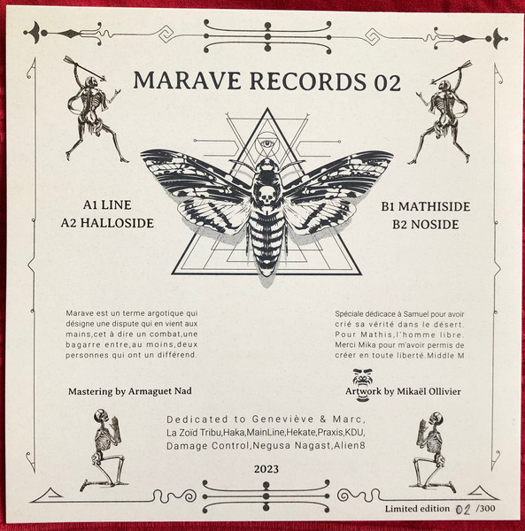 Middle M - Sidelined | MaRave Records (MARAVE 02) - 2