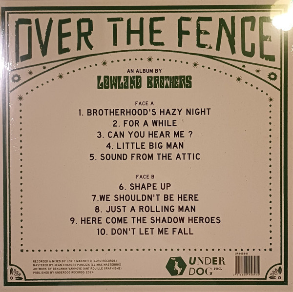 Lowland Brothers - Over The Fence | Underdog Records (UR845841) - 3