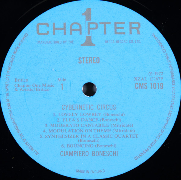 Giampiero Boneschi - Cybernetic Circus | Chapter 1 (CMS 1019) - 3 Giampiero Boneschi - Cybernetic Circus | Chapter 1 (CMS 1019) - 3