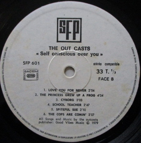 The Outcasts - Self Conscious Over You | Blitzkrieg Records (8601) - 4