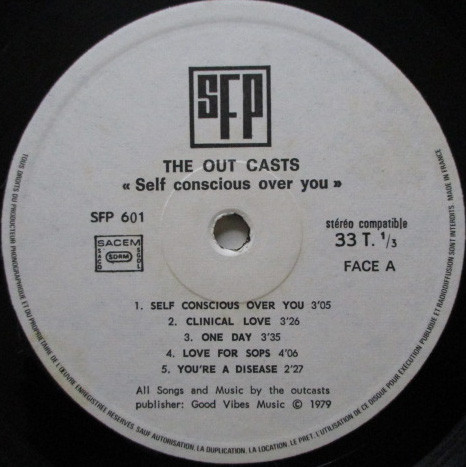 The Outcasts - Self Conscious Over You | Blitzkrieg Records (8601) - 3