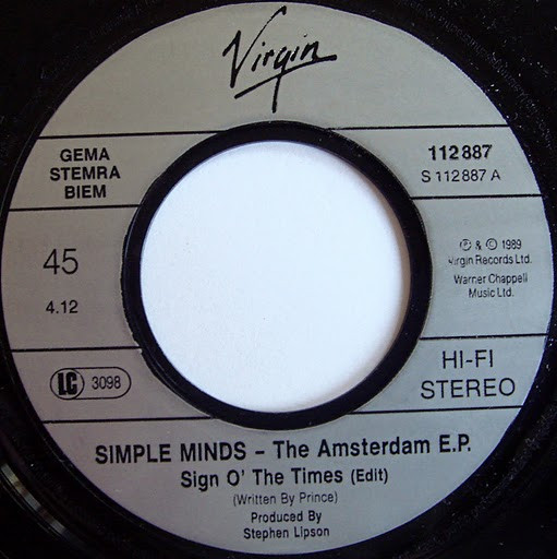 Simple Minds - The Amsterdam EP | Virgin (112 887) - 3 Simple Minds - The Amsterdam EP | Virgin (112 887) - 3