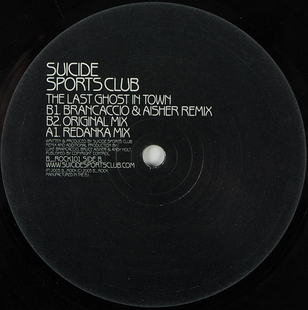 Suicide Sports Club - Last Ghost In Town | B_Rock (BROCK 101) - 3
