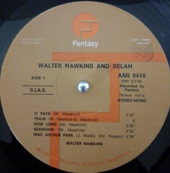 Walter Hawkins - Selah | Fantasy (AMI 9410) - 3