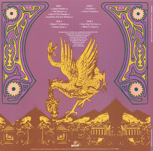 Andromeda - 1969 Album (Expanded Original John Du Cann Mix) | Guerssen (GUESS209) - 4