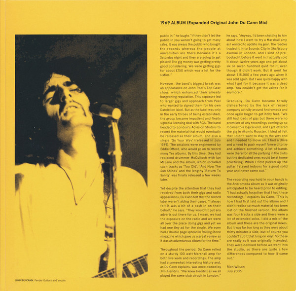 Andromeda - 1969 Album (Expanded Original John Du Cann Mix) | Guerssen (GUESS209) - 3