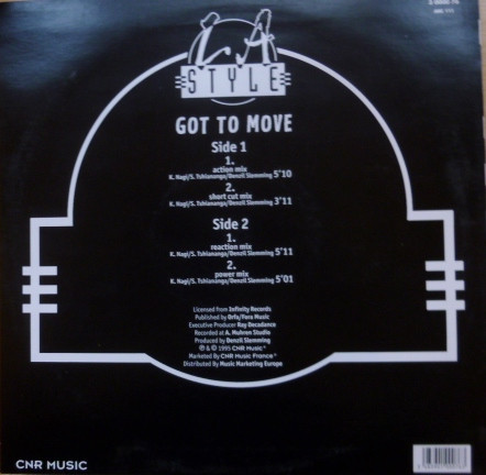 L.A. Style - Got To Move | CNR Music France (3 0000 76)