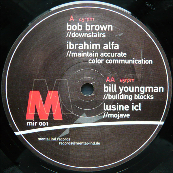 Various - V/A Part.one //bored EP | Mental.Ind.Records (mir 001)