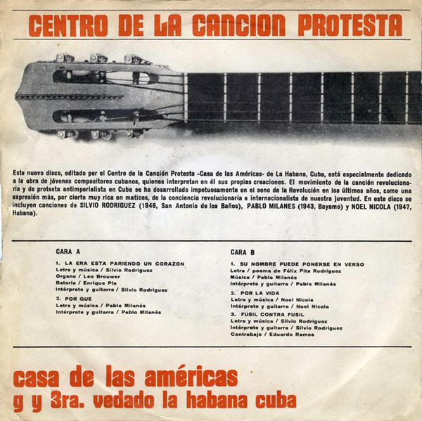 Various - Canción Protesta | Casa De Las Américas (C.P. 2)