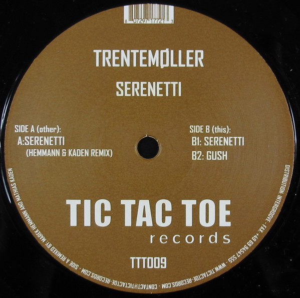 Trentemøller - Serenetti | Tic Tac Toe Records (TTT009) - main Trentemøller - Serenetti | Tic Tac Toe Records (TTT009) - main