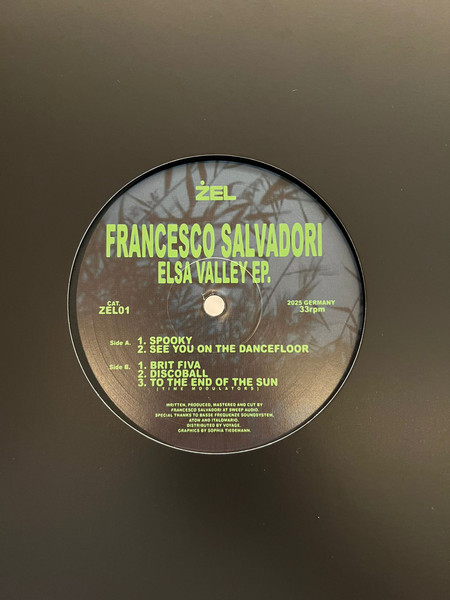 Francesco Salvadori - Elsa Valley E.P. | Zel (ZEL01) - 3