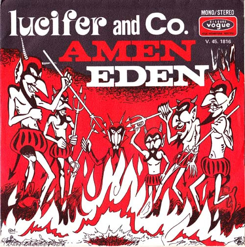 Lucifer And Co. - Amen / Eden | Disques Vogue (V. 45. 1816)