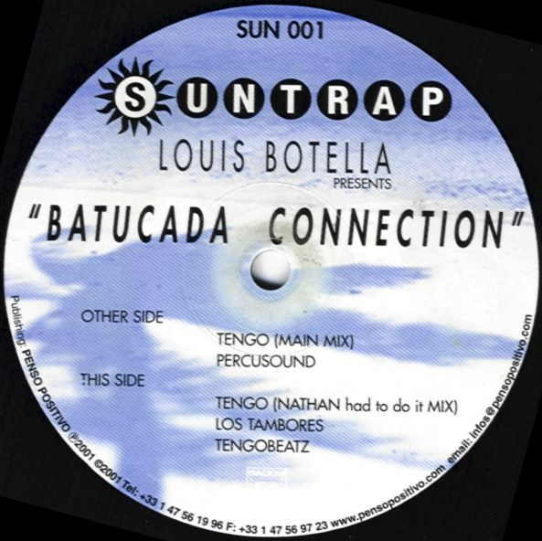 Louis Botella - Batucada Connection | Suntrap (SUN001) - main