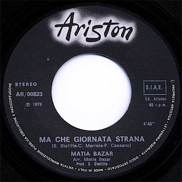 Matia Bazar - ...E Dirsi Ciao | Ariston (AR/00823) - 4