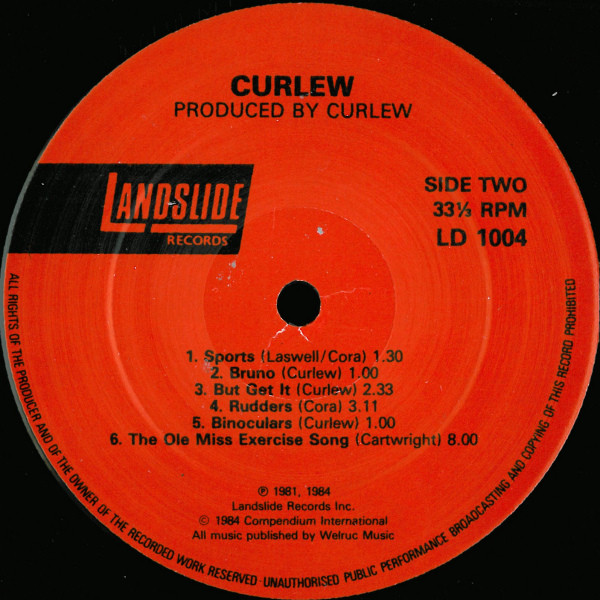 Curlew - Curlew | Landslide Records (LD 1004) - 4 Curlew - Curlew | Landslide Records (LD 1004) - 4