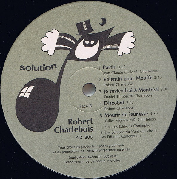 Robert Charlebois - Longue Distance | Solution (SN 905) - 4