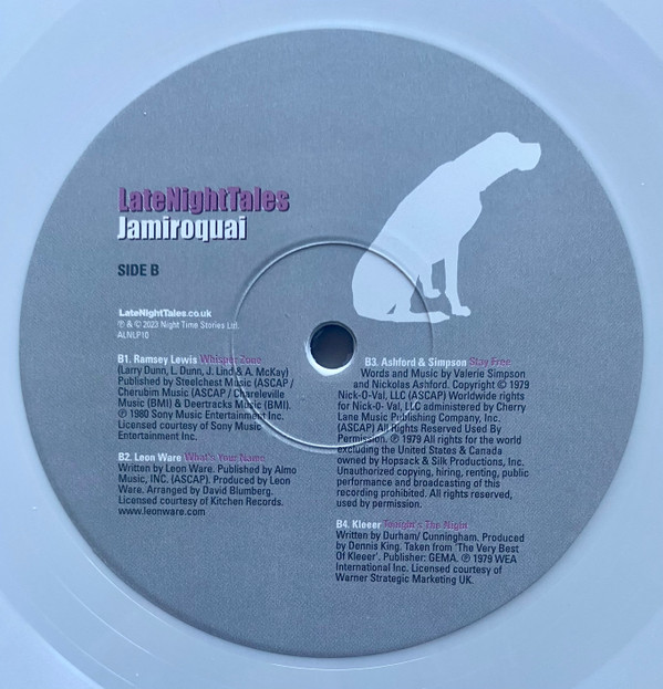 Jamiroquai - LateNightTales | LateNightTales (ALNLP10)