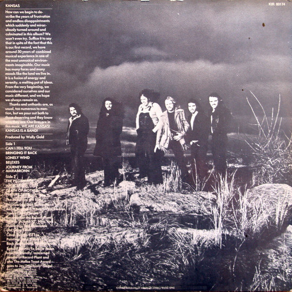 Kansas - Kansas | Epic (KIR 80174) - 2 Kansas - Kansas | Epic (KIR 80174) - 2