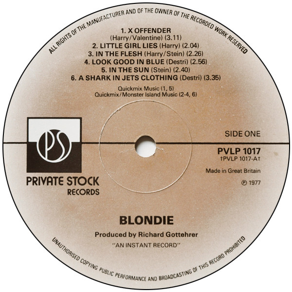 Blondie - Blondie | Private Stock (PVLP 1017) - 3