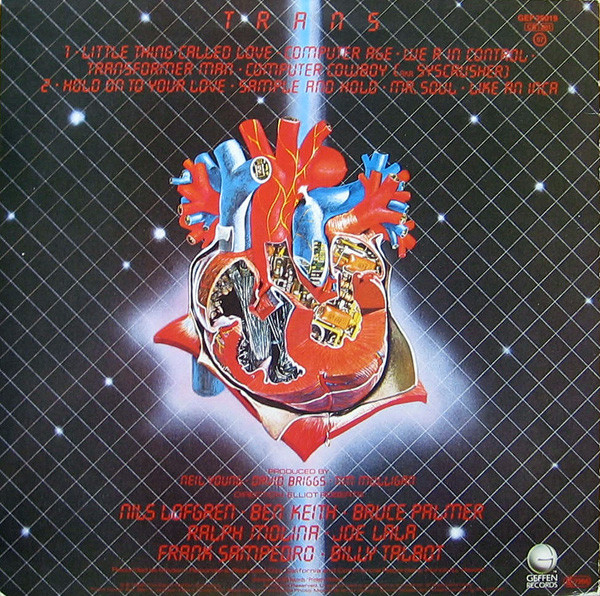 Neil Young - Trans | Geffen Records (GEF 25019) - 2 Neil Young - Trans | Geffen Records (GEF 25019) - 2