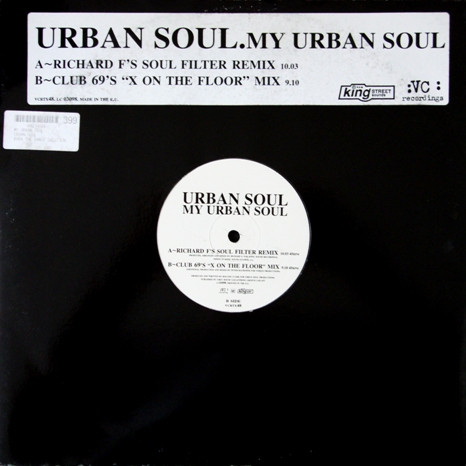 Urban Soul - My Urban Soul | VC Recordings (VCRTX 48)