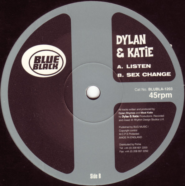 Dylan & Katie - Listen | Blue Black (BLUBLA-1203)