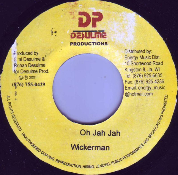 Wickerman - Oh Jah Jah | Desulme Productions (none) - main Wickerman - Oh Jah Jah | Desulme Productions (none) - main