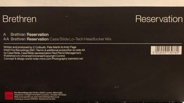 Brethren - Reservation | Fire (ERIF007) - 5
