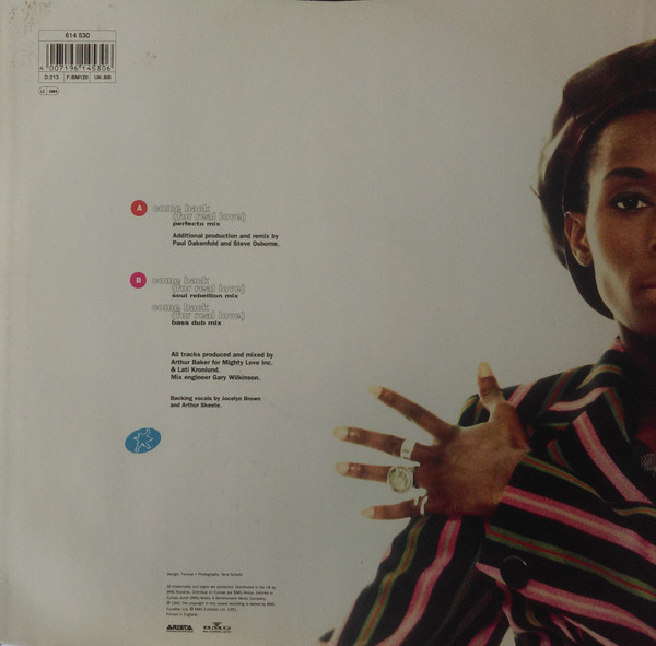 Alison Limerick - Come Back (For Real Love) | Arista (614530) - 2