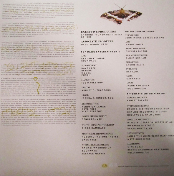 Kendrick Lamar - To Pimp A Butterfly | Top Dawg Entertainment (0602547311009) - 3 Kendrick Lamar - To Pimp A Butterfly | Top Dawg Entertainment (0602547311009) - 3