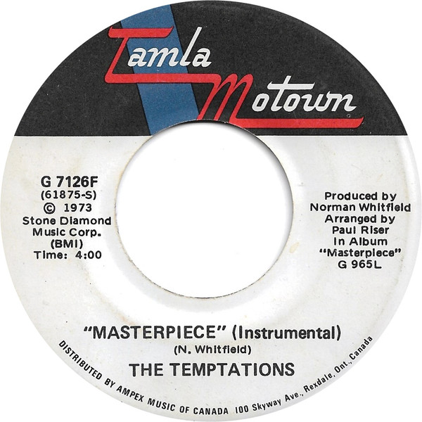 The Temptations - Masterpiece | Tamla Motown (G 7126F) - 2