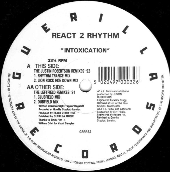 React 2 Rhythm - Intoxication | Guerilla (GRRR32) - main