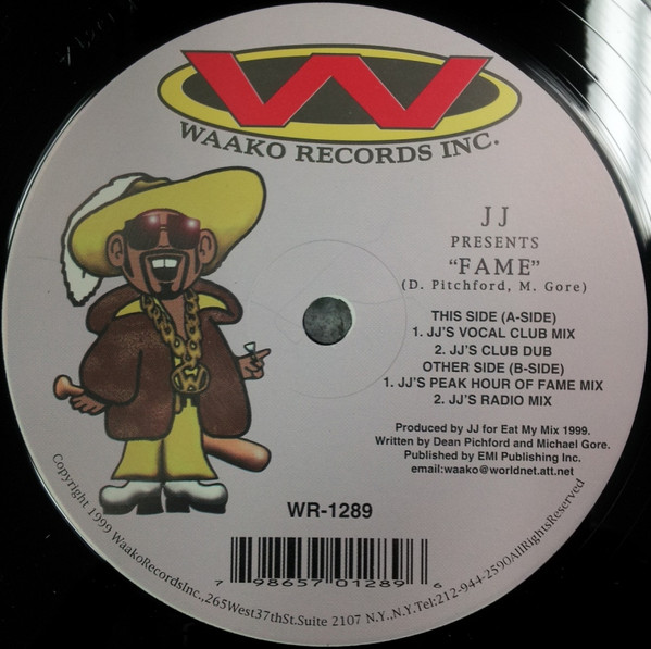 JJ Presents - Fame | Waako Records (WR-1289)